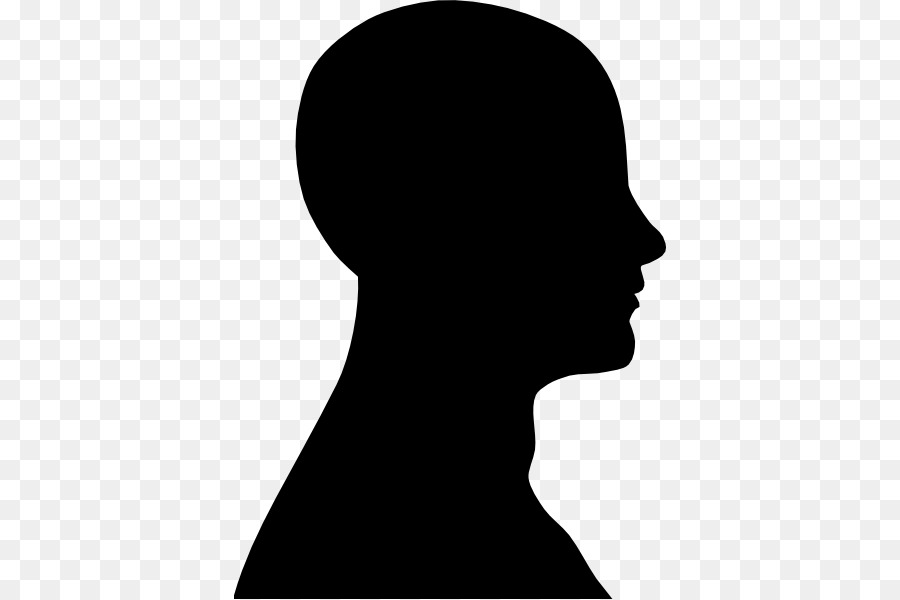 900x600 Human Head Silhouette Face Clip Art