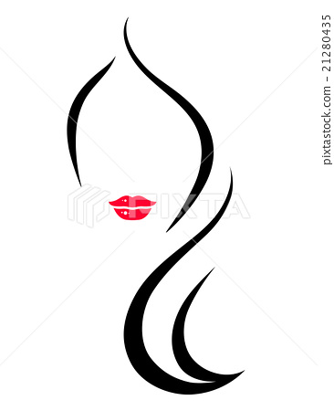 366x450 Woman Face Silhouette