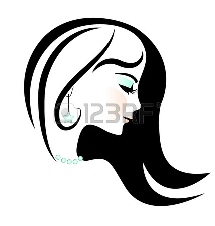 428x450 Face Of Beautiful Woman Vector Icon Portrait