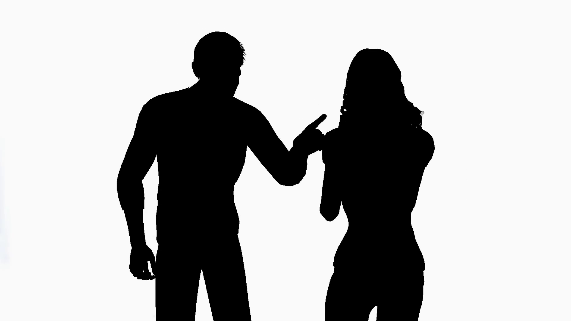 1920x1080 Silhouette Extreme Face Man Angry Screaming. Extreme Silhouette