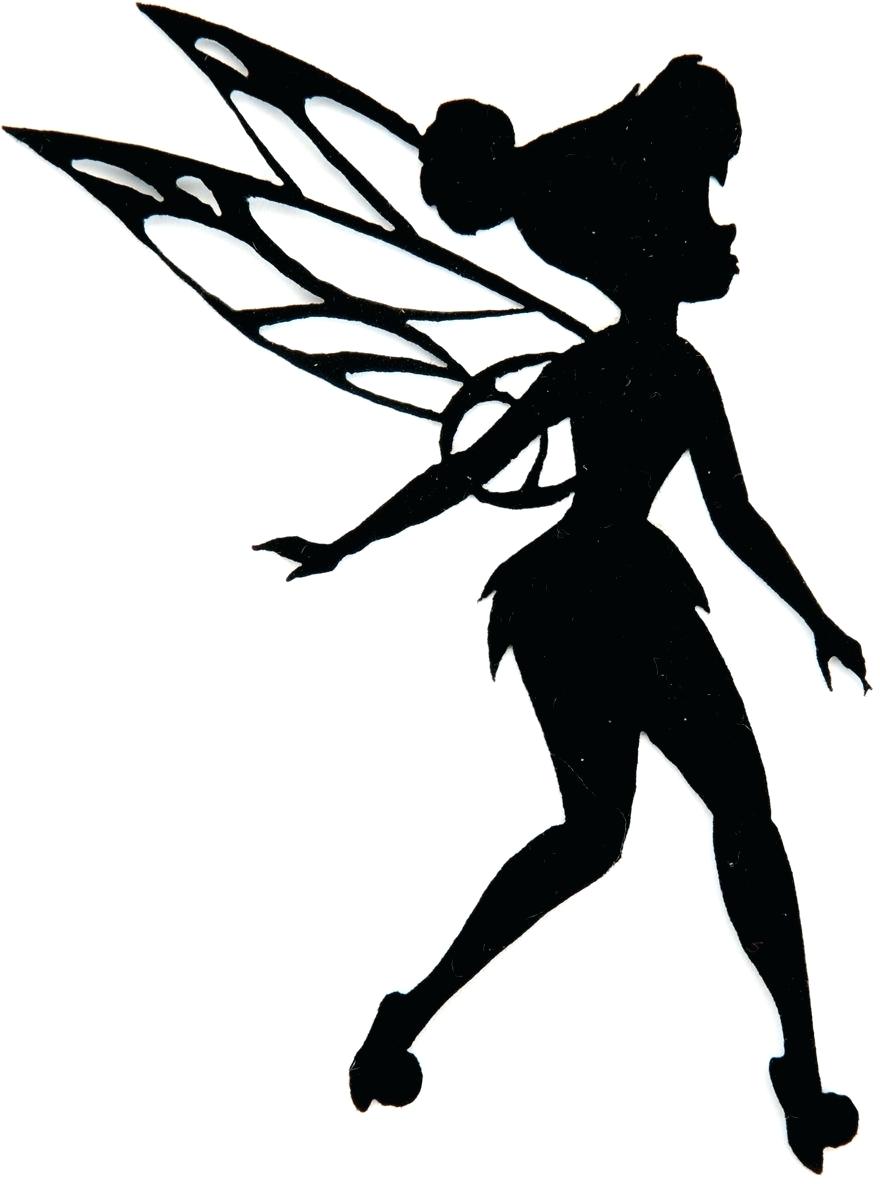 880x1184 Printable Printable Fairy Silhouette