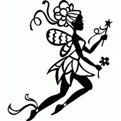 236x236 Tinkerbell Fairy Silhouette Moon Stencils Fairy