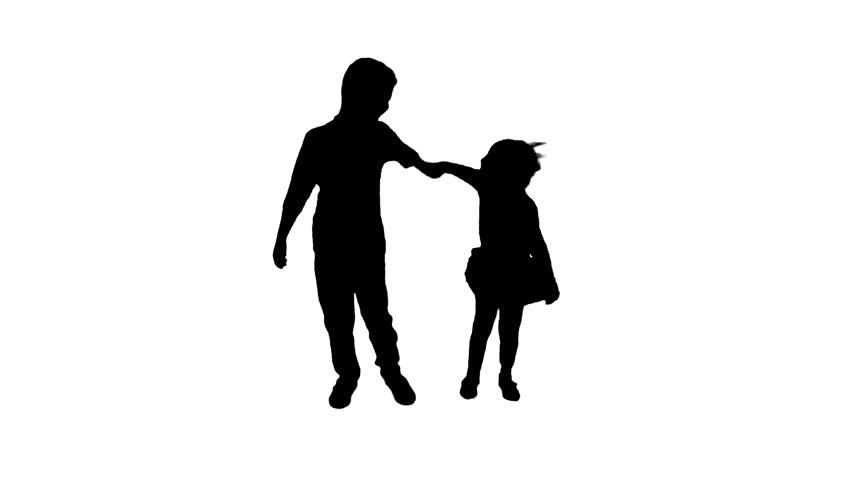 852x480 Many Families Silhouette Stock Footage Video 344608 Shutterstock