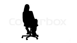 320x180 Silhouette Photo Of The Happy Young Family With Children Looking