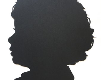 340x270 Two Cut Paper Silhouette Portraits From Your Photographs