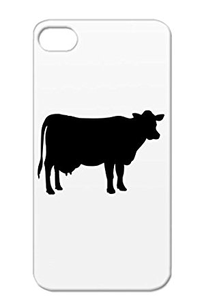 296x445 Cow Anti Shock Black Animals Silhouette Tier Vector Kids