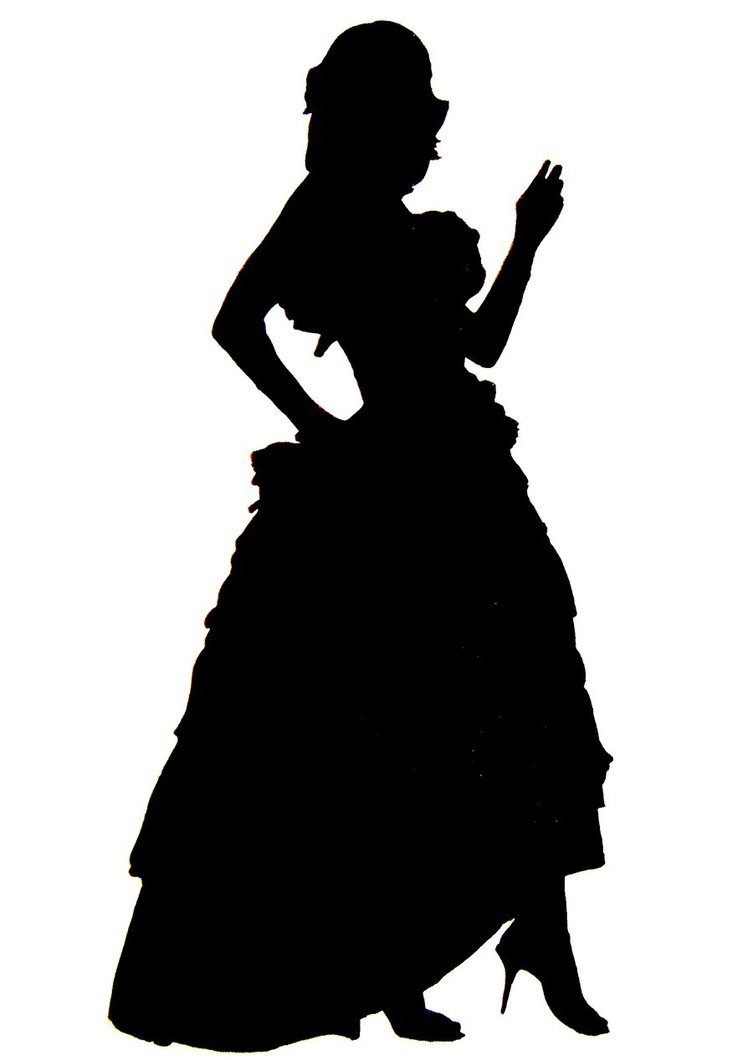 753x1060 Fashion Silhouette 2 By Curlygirly88