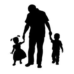 236x236 Father And Son Silhouette Auf Httpwww