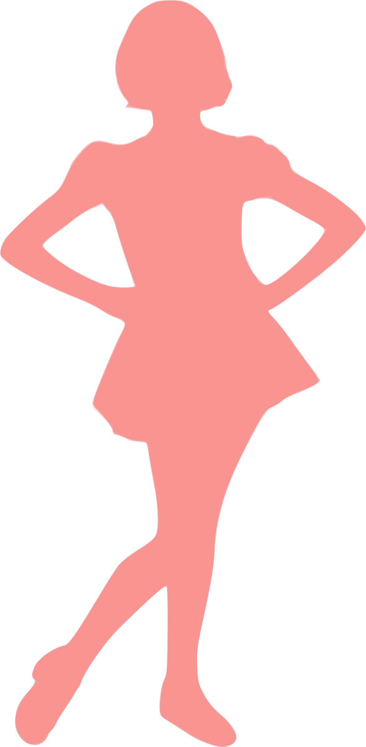 1177x2400 Silhouette Femme 48 Icons Png