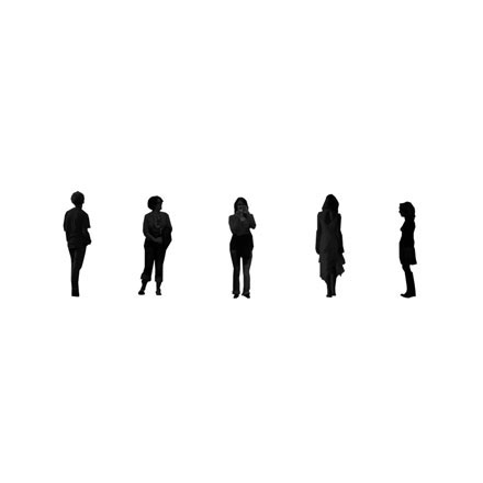 440x440 Silhouette Femme