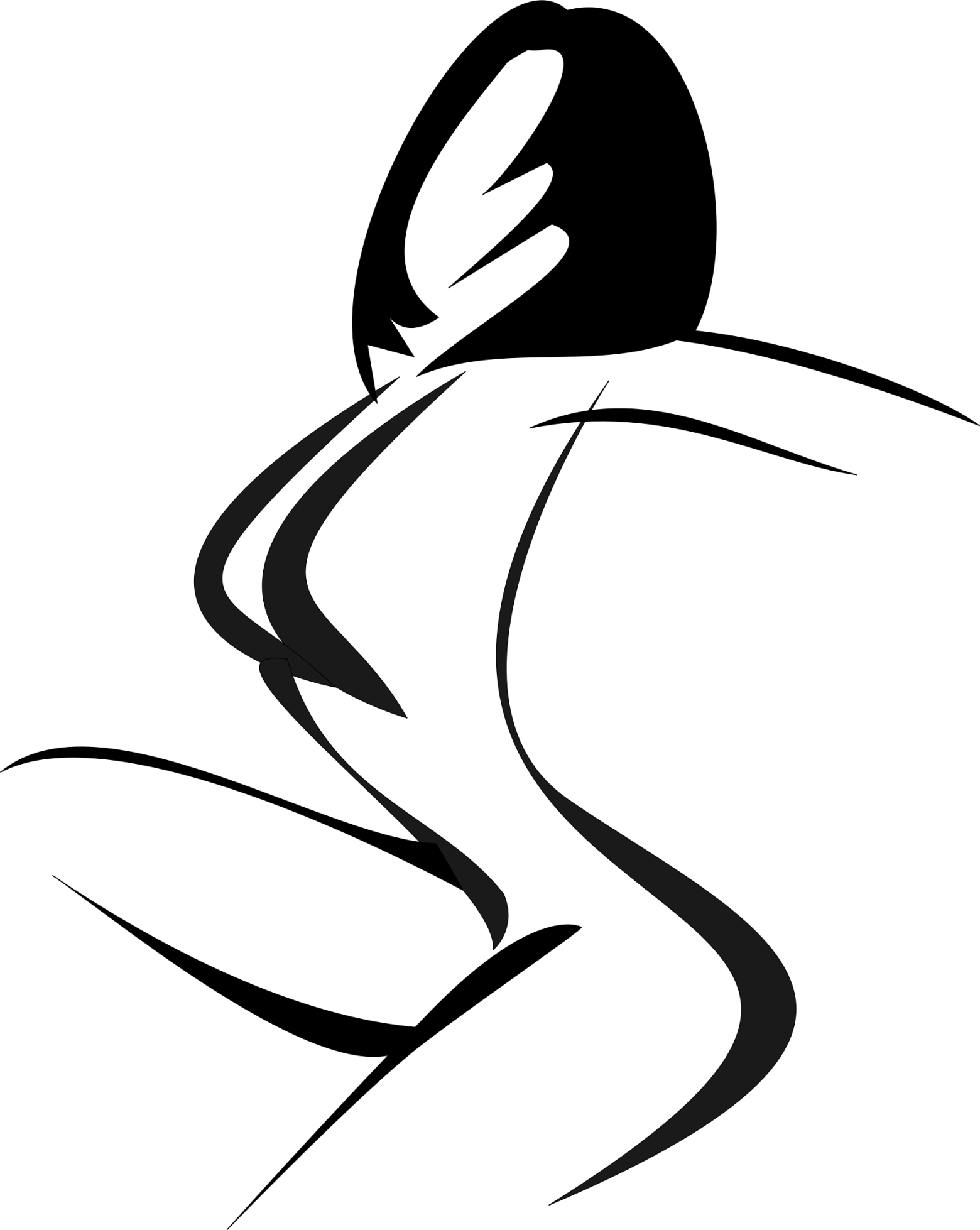 1560x1958 Silhouette Femme Clipart 1560x1958.png 3 Lines