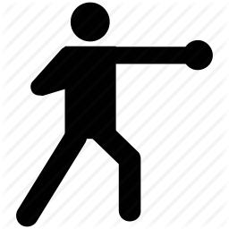 256x256 Boxer, Boxing, Fight, Fighting, Silhouette, Sports Icon Icon