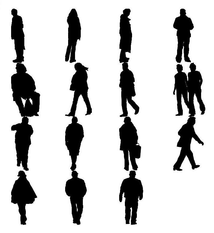 713x777 Silhouettes 3ds