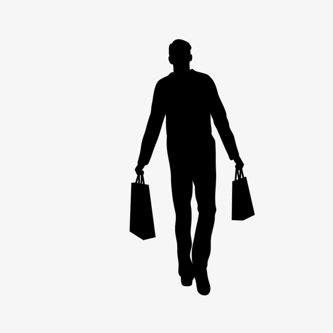 650x650 Silhouette Woman Silhouette Figures Picture Material, Vector