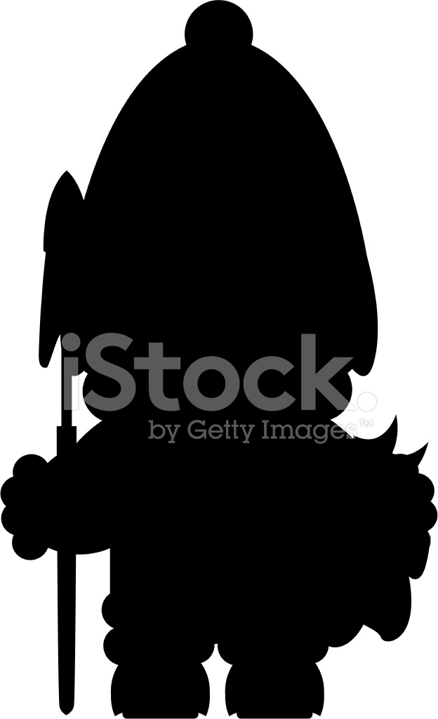 624x1024 Inuit Fisherman In Silhouette Stock Vector