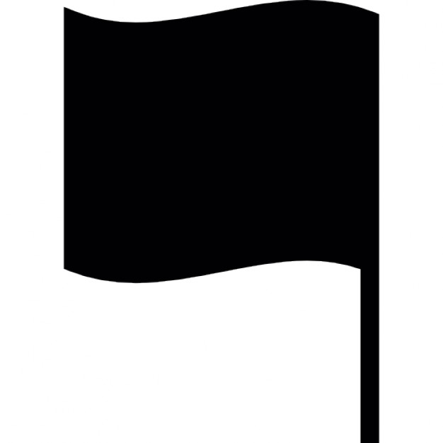 626x626 Flag Black Silhouette Icons Free Download