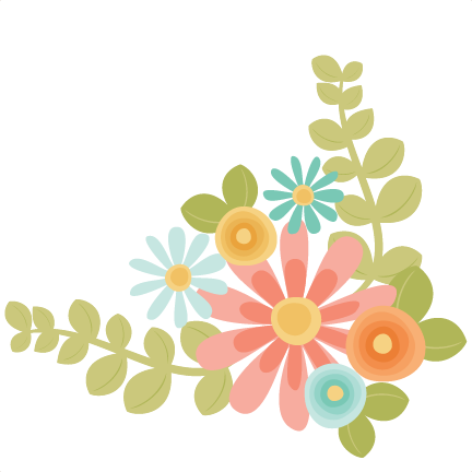 432x432 Flowers Svg Scrapbook Cut File Cute Clipart Files For Silhouette