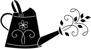 300x162 Free Watering Can Clipart Image 0515 1103 2603 0819 Garden Clipart