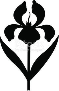 236x359 Flower Silhouette Dessins Broderie Flower