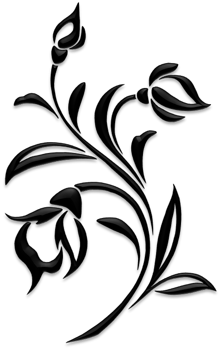 453x716 Flowers Silhouettes Art Amp Islamic Graphics My Silhouettes