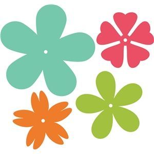 300x300 Pin By Tye Keys On Paper Flowers Cricut, Clay And Crafts