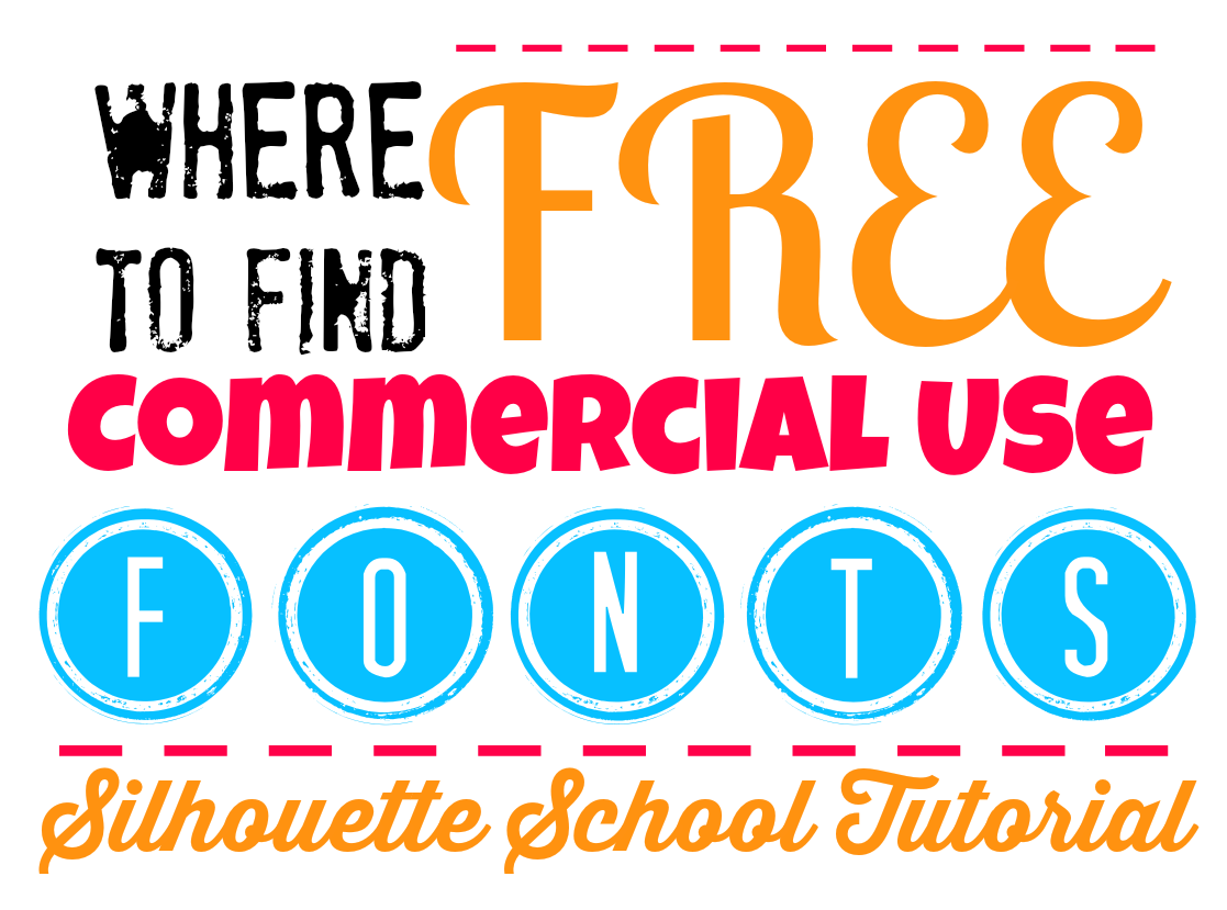 1117x829 How To Find Free Commercial Fonts Silhouette Tutorial