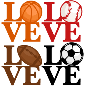 300x300 Love Sports Titles Svg Scrapbook Cut File Cute Clipart Clip Art