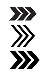 176x320 Chevronsarrows Free Svg Silhouette Cameo Free