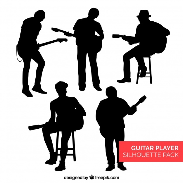 626x626 Guitar Silhouette Vectors, Photos And Psd Files Free Download