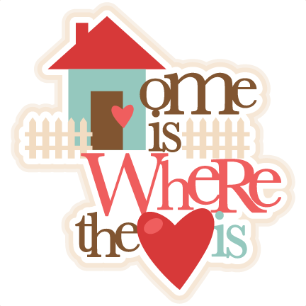 432x432 Home Is Where The Heart Is Svg Cutting Files For Cricut Silhouette