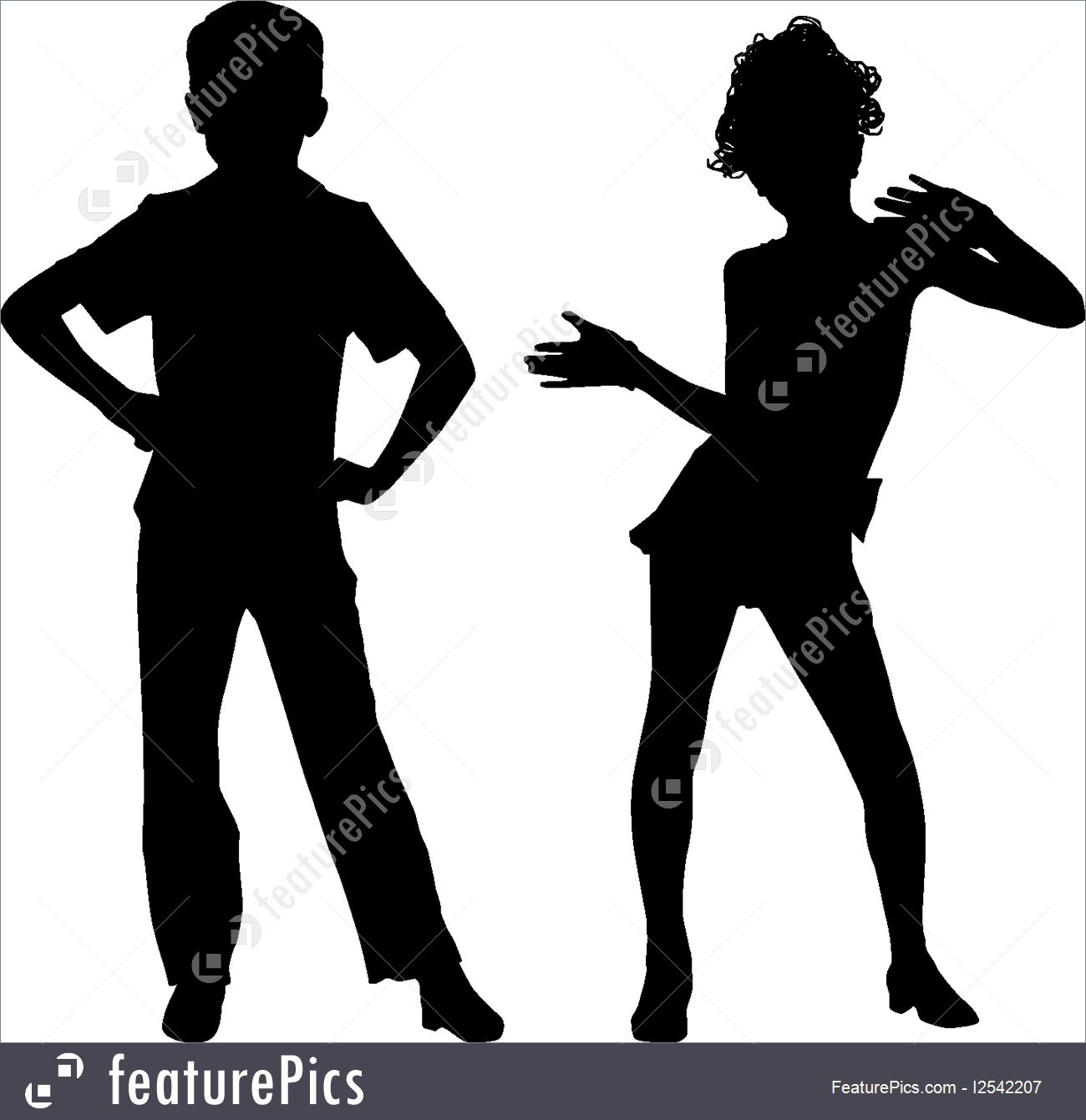 1300x1341 Illustration Of Silhouette Small Friends