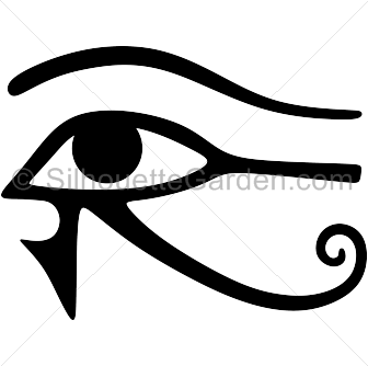 336x334 Eye Horus Silhouette Clip Art. Download Free Versions
