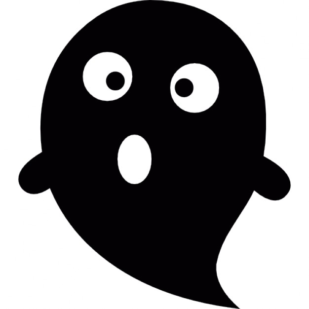 626x626 Halloween Ghost Shape Icons Free Download