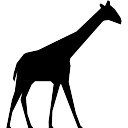 128x128 Giraffe Silhouette Vectors, Photos And Psd Files Free Download