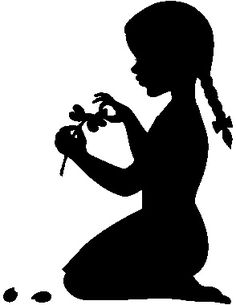236x305 Girl Blowing Dandelion Silhouette Google Images, Silhouettes