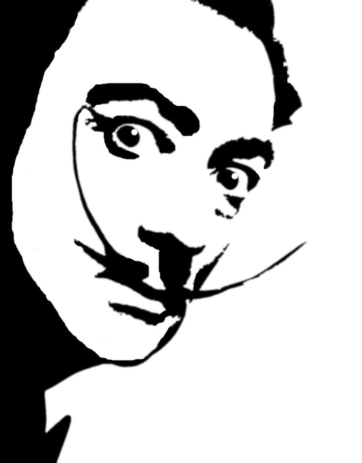 736x941 Stencil Face