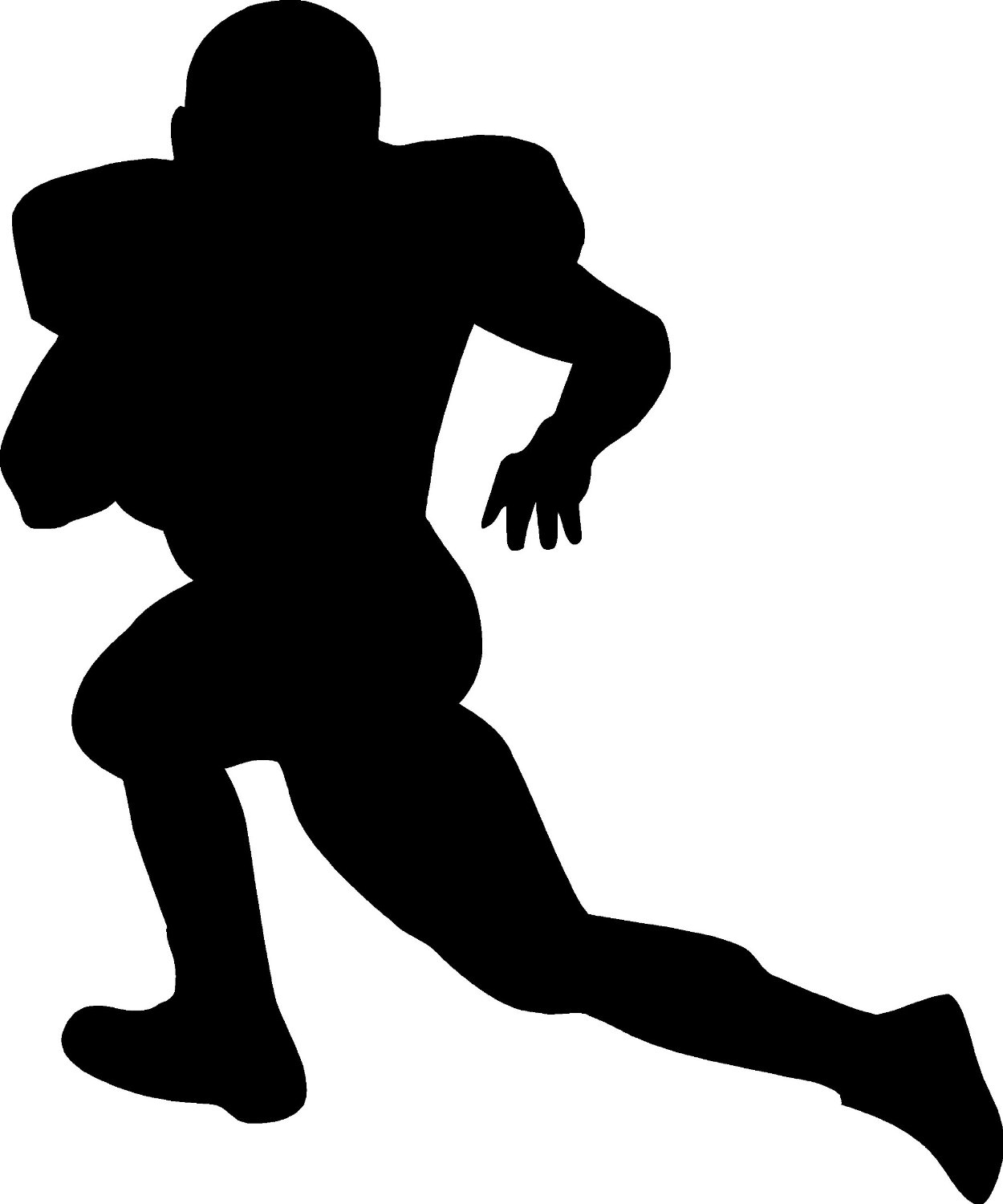 1250x1500 Graphic Foootball Clipart Silhouette