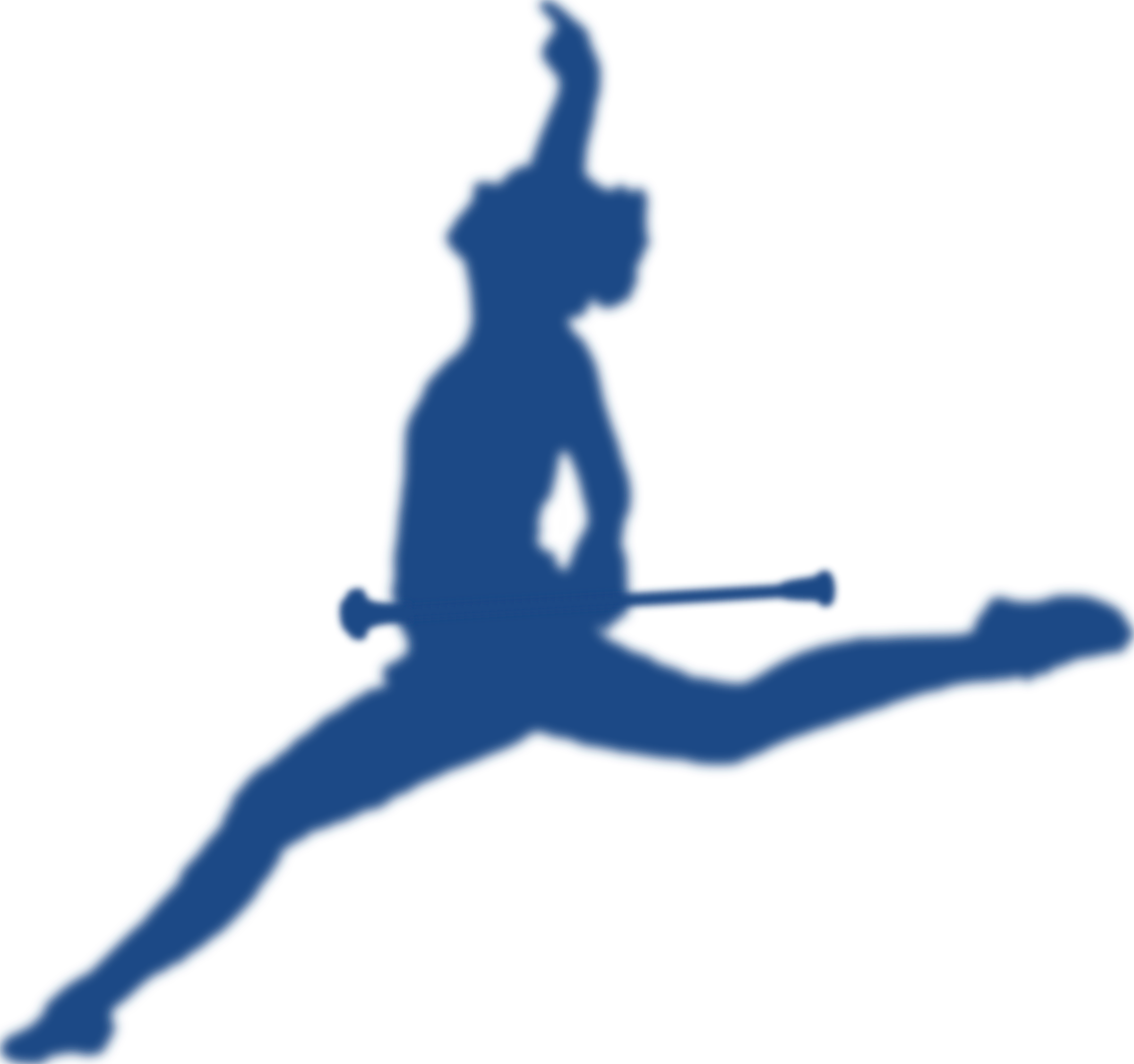2400x2252 Baton Twirler Silhouette Vector Graphic Image