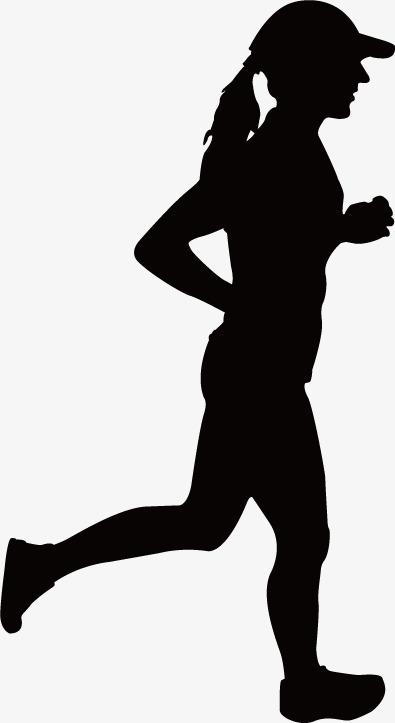 395x723 Sport Silhouette Figures, Graphic Design, Run, Fitness Png