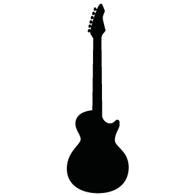 283x283 Png Guitar Silhouette Transparent Guitar Silhouette.png Images