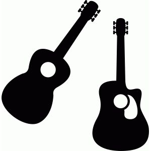300x300 Silhouette Design Store Guitars Baby Boy