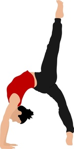 150x300 Gymnast Cliparts
