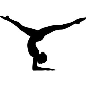 300x300 Silhouette Design Store Gymnast Gymnasts