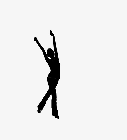 526x578 Gymnastics Silhouette, Gymnastics, Dance, Silhouette Image Png