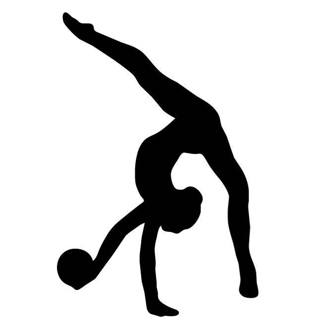 660x660 Silhouette Of A Gymnast