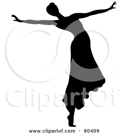 450x470 Royalty Free (Rf) Clipart Illustration Black Silhouette