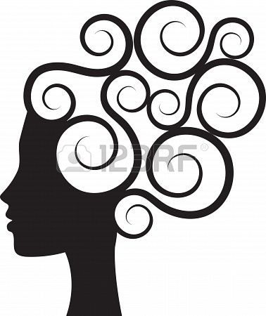 378x450 Silhouette Of Woman Stock Photo
