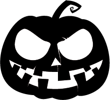 224x203 Pumpkin Silhouette Silhouette Of Pumpkin