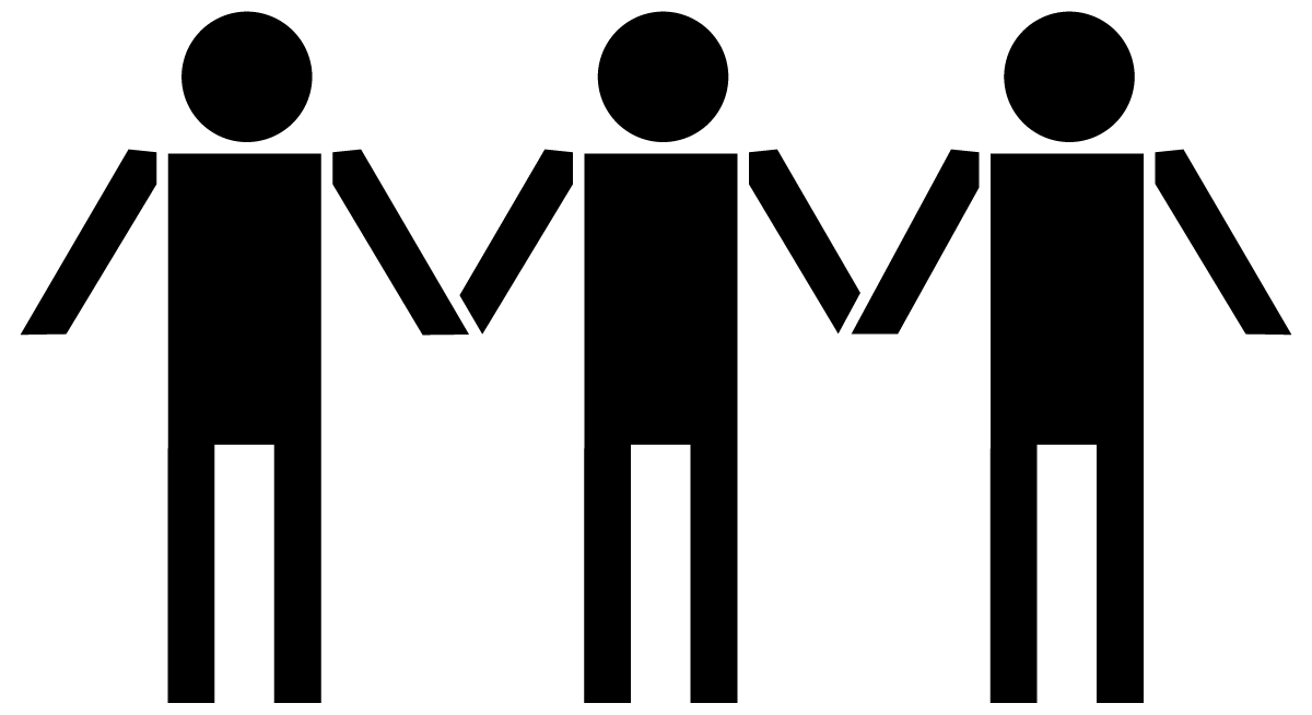 1200x654 People Holding Hands Clipart Silhouette