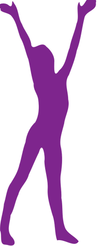 200x500 Hands Up Silhouette Public Domain Vectors